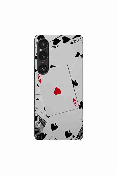 OEM Husa compatibila cu Sony Xperia 1 VI Silicon Gel Tpu Model Carti Poker