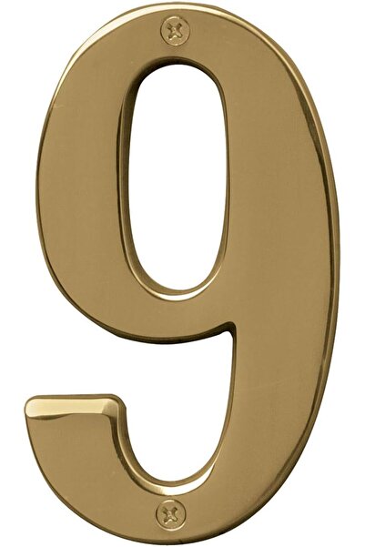 Yıldızan TAMGÜN Hy-Ko Products BR-51PB/9 Prestige Numărul 9 (NINE) 12,7 cm în...