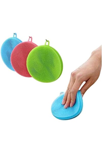 Yıldızan TAMGÜN Perie de spălat vase din silicon, care nu se epuizează (2 buc...