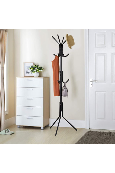 OEM Metal tree-type hanger 45×175 cm, 11 hangers, capacity 18 kg, modern Comp...