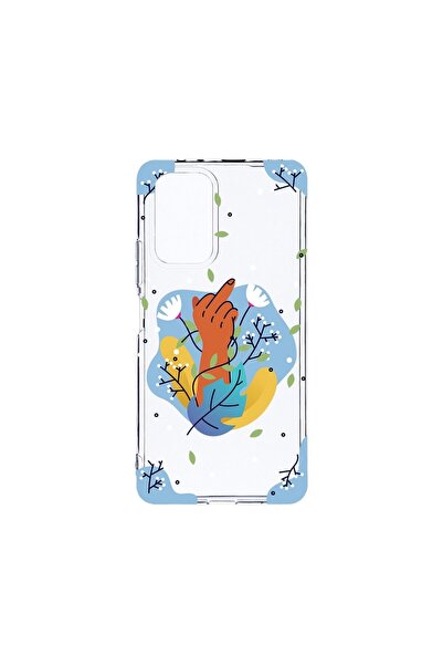 bestcase Διαφανής Θήκη Σιλικόνης 2MM, Συμβατή με Motorola Moto G85, Flowers F...