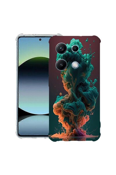 bestcase ¬Æ Husa Anti Shock pentru OPPO Reno13 cu Design Liquid Colors, 20520...
