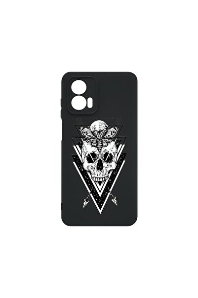 bestcase ¬Æ Husa Slim SIlicon 0.8MM, Compatibila Cu Motorola Moto G85, Skull,...