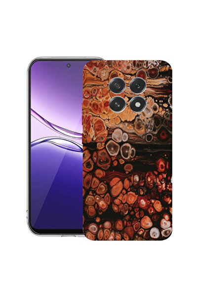 bestcase ¬Æ Husa pentru OPPO F29 Pro cu Design Wood Pattern, Clear Slim Silic...