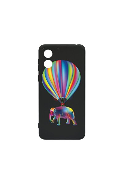 bestcase ¬Æ Husa Slim SIlicon 0.8MM, Compatibila Cu Motorola Moto E14, Rainbo...