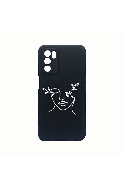 bestcase Husa Silicon, Compatibila cu Oppo A54s, Woman Abstract, Rezistenta l...