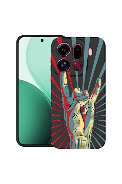 bestcase Υπέρλεπτη Θήκη TPU Συμβατή με OPPO Find X9 Pro, με Σχέδιο Ροκ Φεστιβ...