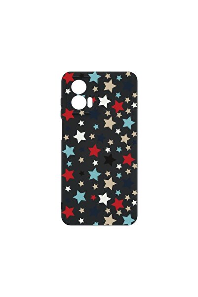 bestcase ¬Æ Husa Slim SIlicon 0.8MM, Compatibila Cu Motorola Moto G85, Stars,...