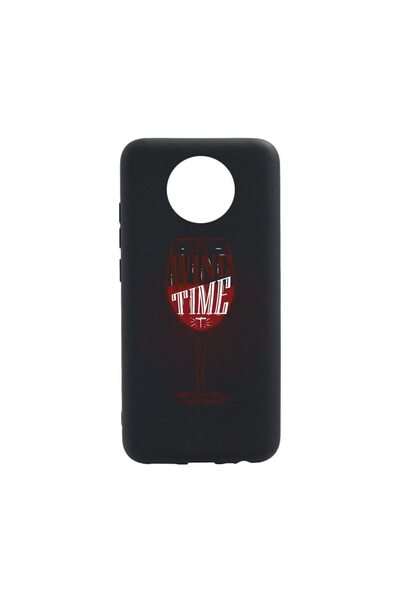 bestcase Husa Silicon Compatibila Cu Nokia C30, Wine Time, rezistenta la uzur...