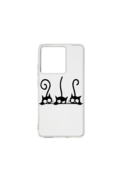 bestcase Husa pentru Motorola Edge 50 Neo, BestCase¬Æ Clear Silicon 2MM, Cats...