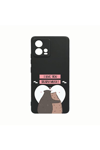 bestcase Husa Silicon, Compatibila Cu Motorola Edge 30 Fusion, I Love U Beary...