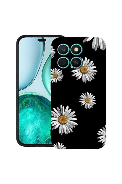 bestcase Θήκη για Honor X7d / 400 Smart με σχέδιο μαργαρίτας, TPU Ματ Εξαιρετ...
