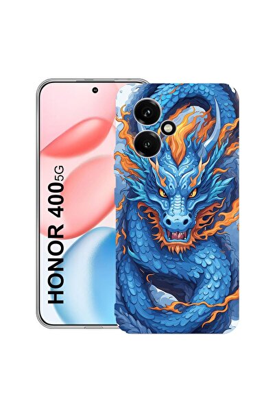 bestcase Διαφανής Θήκη Σιλικόνης για Honor 400, Μπλε Δράκος, 2036423 T 1408