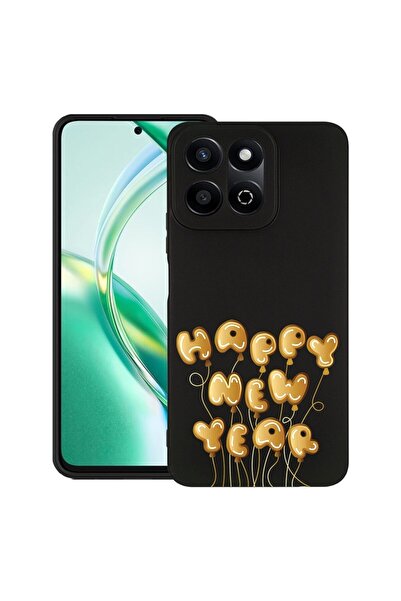 bestcase Θήκη για Honor 200 Smart, Λεπτή Σιλικόνη, Καλή Χρονιά, Προστασία Κάμ...