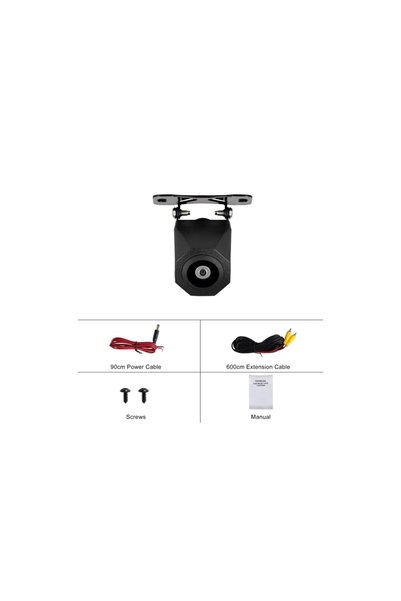 OEM Camera Marsarier AHD 720P Unghi 130 Grade Waterproof IP68 Universal Auto Negru