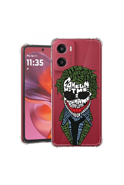 bestcase Θήκη συμβατή με Motorola Moto E15, Αντικραδασμική 1.5MM, Καλλιγραφία...
