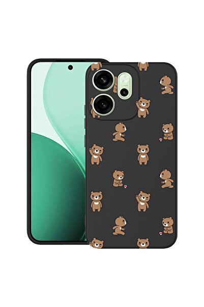 bestcase ¬Æ Husa TPU Ultra Slim Compatibil cu OPPO A5x, cu Design Teddy Bear ...