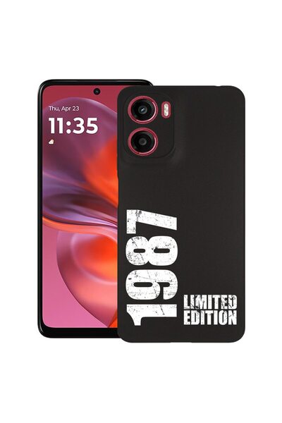 bestcase ¬Æ Husa Slim Silicon pentru Motorola Moto G05, Limited Edition 1987,...