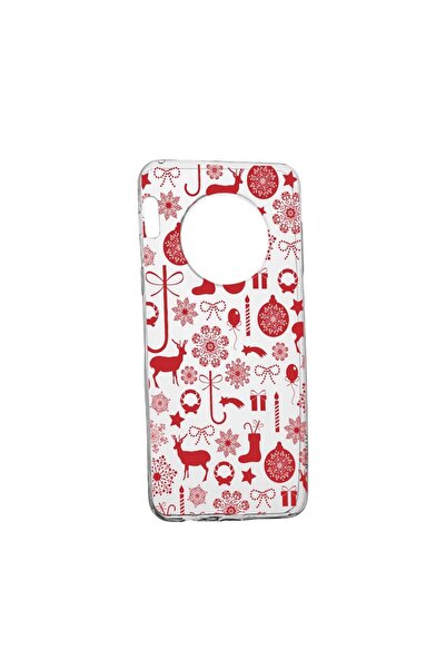 bestcase Θήκη σιλικόνης, Συμβατή με Huawei Nova Y90, Χριστουγεννιάτικο σχέδιο...