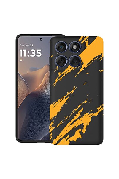 bestcase Θήκη για Poco X6 5G με σχέδιο χρυσών ριγών, TPU Ματ Εξαιρετικά Λεπτή...