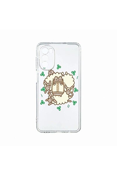bestcase Силиконов калъф, съвместим с Motorola Moto G82 / Moto G52, Зайци - А...
