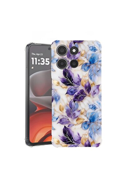 bestcase ¬Æ Husa Anti Shock Compatibila cu Motorola Moto G86 Power, Floral - ...