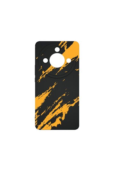 bestcase Λεπτή Θήκη Σιλικόνης 0.8MM, Συμβατή με Honor Magic6 Lite, Χρυσές Ρίγ...