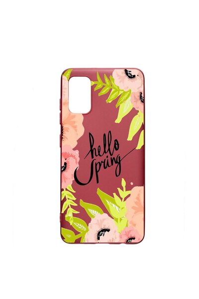 bestcase Husa Silicon, Compatibila Cu Huawei P Smart (2021), Hello Spring, re...