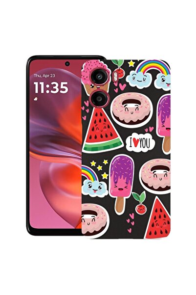 bestcase ¬Æ Husa pentru Motorola Moto G05, Summer Feeling, Slim Silicon 0.8MM...