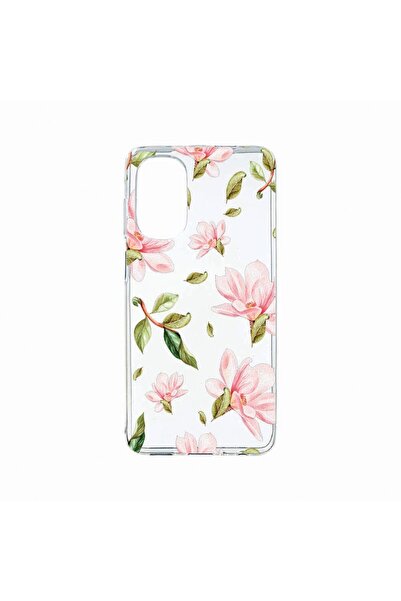 bestcase Силиконов калъф, съвместим с Motorola Moto G62 5G, Колекция Цветя, У...