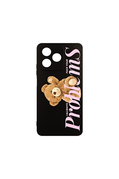 bestcase Калъф за OPPO A40, BestCase® Тънък силиконов, Мече - Вашите проблеми...