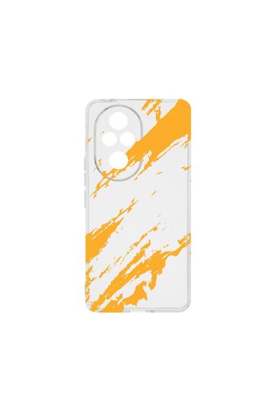 bestcase ¬Æ Husa Clear Silicon 2MM, Compatibila Cu Honor 200, Golden Stripes,...
