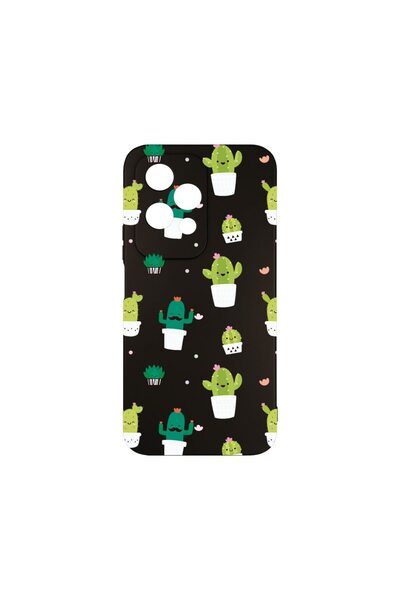 bestcase ¬Æ Husa Premium Silicon, Compatibila Cu Honor 200 Lite, Cactus, SLIM...