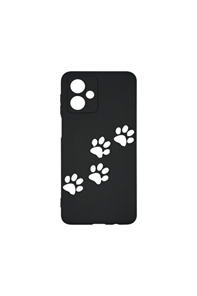 bestcase Husa pentru Motorola Moto G55, BestCase¬Æ Slim SIlicon 0.8MM, Paw Pr...
