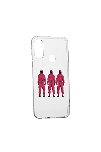 bestcase Θήκη σιλικόνης συμβατή με Huawei 9X Lite, Squid Game - Μάσκα Στρατιώ...