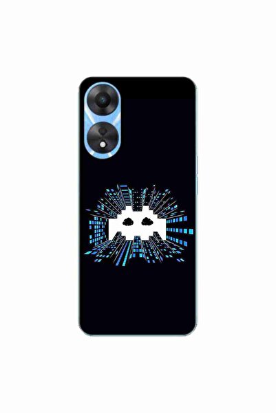 OEM Husa compatibila cu Oppo A78 5G (CPH2483) Silicon Gel Tpu Model Sky Invaders