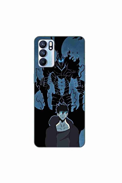 OEM Husa compatibila cu Oppo Reno6 5G Silicon Gel Tpu Model Solo Leveling Igris