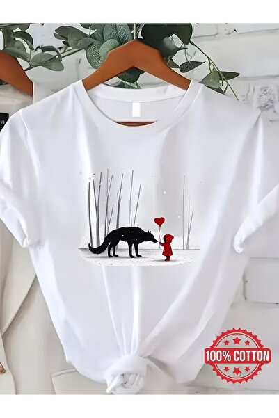 Le Savu A Winter's Tale Printed Unisex Oversize T-Shirt