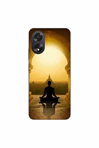 OEM Husa compatibila cu Oppo A18 4G Silicon Gel Tpu Model Meditation