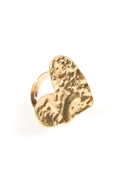 meli melo Gold ring with abstract design