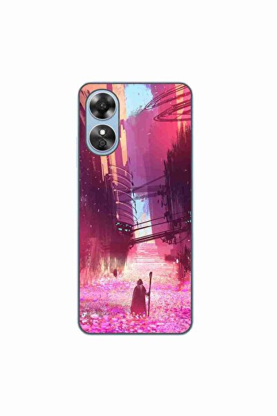 OEM Husa compatibila cu Oppo A17 Silicon Gel Tpu Model Fantasy Wizard