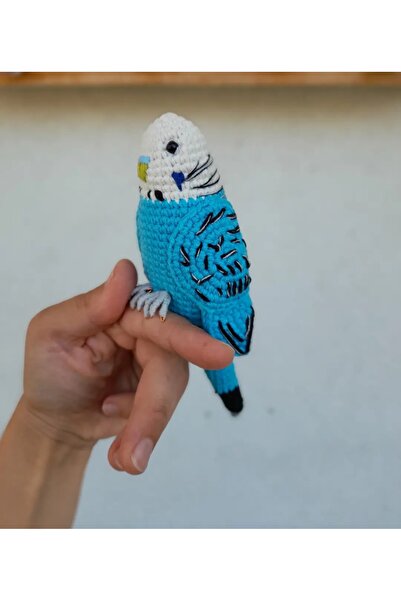 renklivekreatif Amigurumi örgü muhabbet kuşu