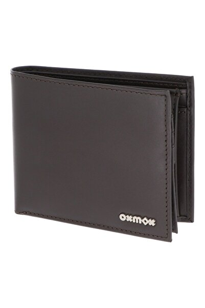 oxmox Leather Geldbörse RFID Schutz Leder 12 cm