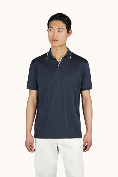 PAUL&SHARK Cotton Silk Polo Shirt