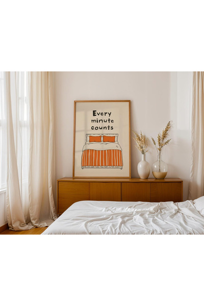Tuba Decor Tabloul dintr-o singură bucată cu ramă din lemn este important în ...