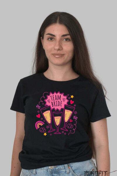 GILDAN Tricou Team Bride Pregatit Pentru A Sarbatori Si A Straluci