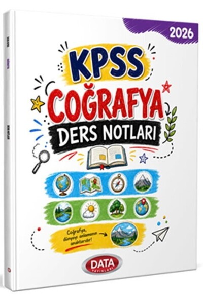Ankara Kitap Merkezi 2026 KPSS Coğrafya Ders Notları Data Yayınları