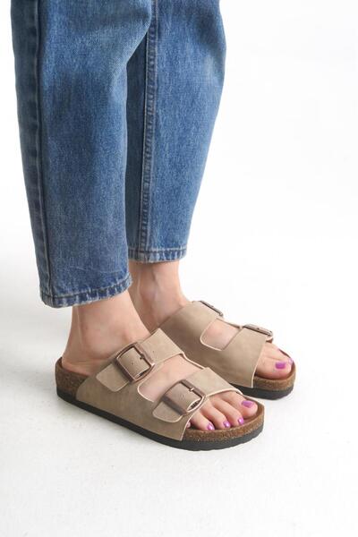 SBronze Madrid Unisex Orthopedic Sole Slippers with Double Strap Buckle, Dail...