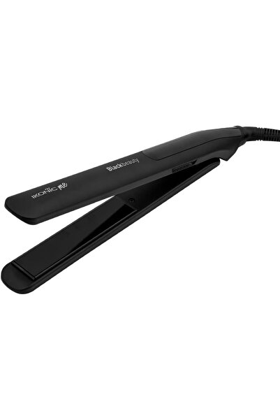 İkonic Black Beauty Hair Straightener For Women, Ceramic Coated Floating Plat...