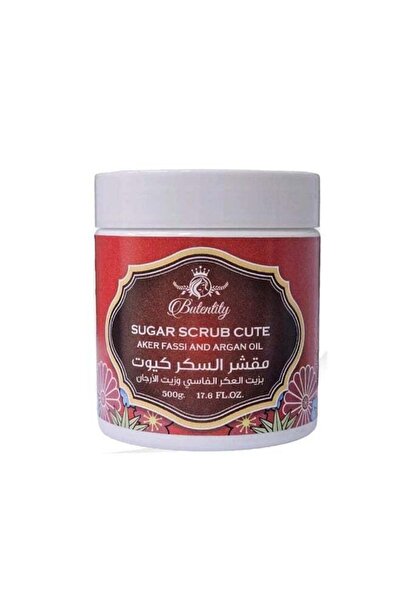 butentity مقشر السكر من بي أوتنتيتي مع زيت عكر فاسي وزيت الأرغان - 500 جرام |...